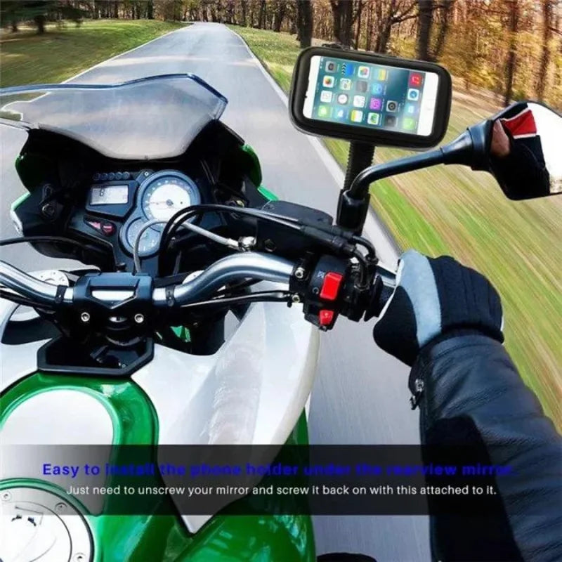 Suporte à Prova d’Água para Celular – Moto e Bicicleta