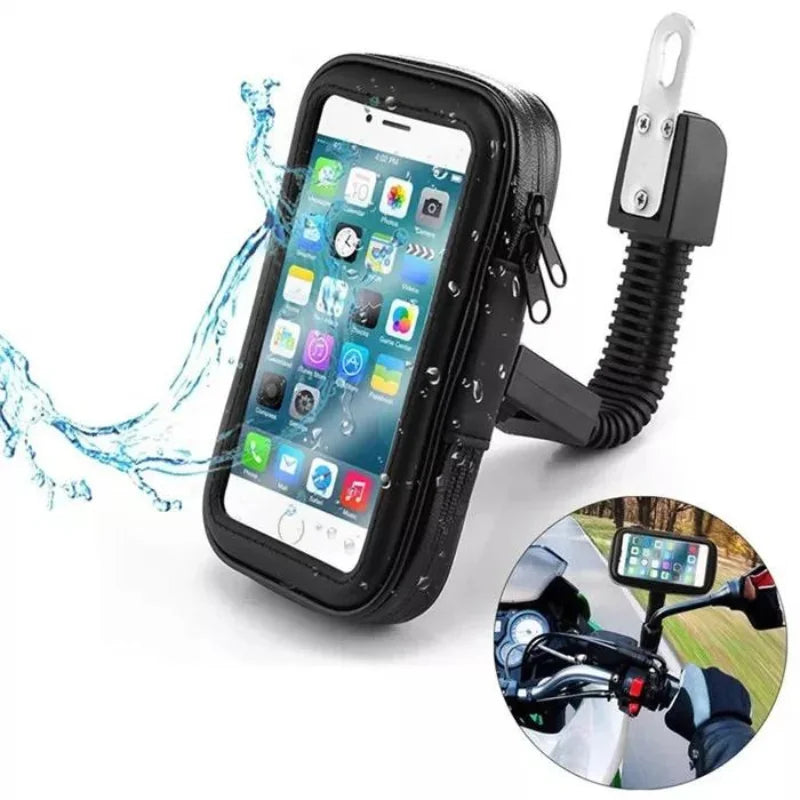 Suporte à Prova d’Água para Celular – Moto e Bicicleta