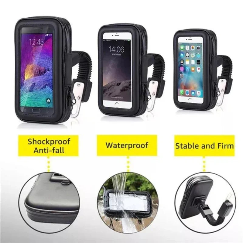 Suporte à Prova d’Água para Celular – Moto e Bicicleta